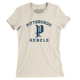Pittsburgh Rebels Women's T-Shirt-Allegiant Goods Co. Vintage Sports Apparel