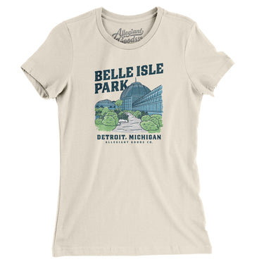 Belle Isle Park Women's T-Shirt-Allegiant Goods Co. Vintage Sports Apparel