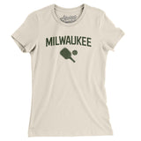 Milwaukee Pickleball Women's T-Shirt-Natural-Allegiant Goods Co. Vintage Sports Apparel
