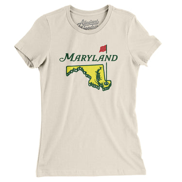 Maryland Golf Women's T-Shirt-Allegiant Goods Co. Vintage Sports Apparel