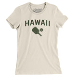 Hawaii Pickleball Women's T-Shirt-Natural-Allegiant Goods Co. Vintage Sports Apparel