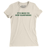 I've Been To New Hampshire Women's T-Shirt-Allegiant Goods Co. Vintage Sports Apparel