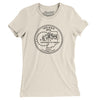 Indiana State Quarter Women's T-Shirt-Natural-Allegiant Goods Co. Vintage Sports Apparel