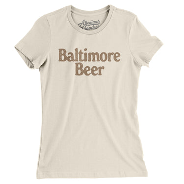 Baltimore Beer Women's T-Shirt-Allegiant Goods Co. Vintage Sports Apparel
