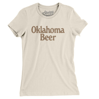 Oklahoma Beer Women's T-Shirt-Allegiant Goods Co. Vintage Sports Apparel