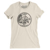 Alaska State Quarter Women's T-Shirt-Natural-Allegiant Goods Co. Vintage Sports Apparel