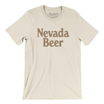 Nevada Beer Men/Unisex T-Shirt-Allegiant Goods Co. Vintage Sports Apparel
