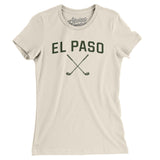 El Paso Golf Women's T-Shirt-Natural-Allegiant Goods Co. Vintage Sports Apparel