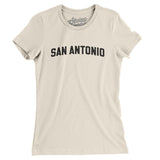 San Antonio Varsity Women's T-Shirt-Allegiant Goods Co. Vintage Sports Apparel