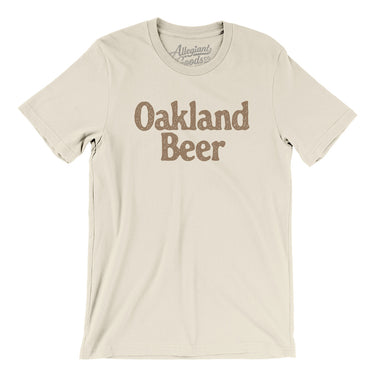 Oakland Beer Men/Unisex T-Shirt-Allegiant Goods Co. Vintage Sports Apparel