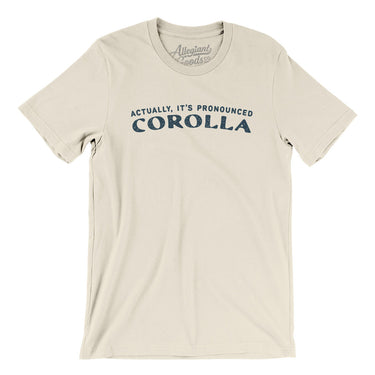 Actually It's Pronounced Corolla in Natural Color
