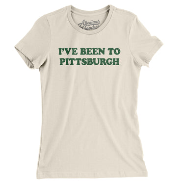 I've Been To Pittsburgh Women's T-Shirt-Allegiant Goods Co. Vintage Sports Apparel
