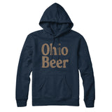 Ohio Beer Hoodie-Allegiant Goods Co. Vintage Sports Apparel