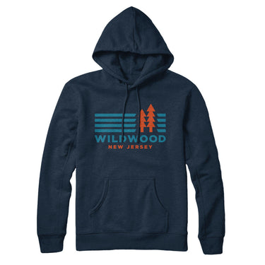 Wildwood New Jersey in Navy Blue Color