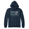 Cleveland Cycling Hoodie-Navy Blue-Allegiant Goods Co. Vintage Sports Apparel