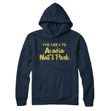 I've Been To Acadia National Park Hoodie-Allegiant Goods Co. Vintage Sports Apparel