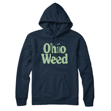 Ohio Weed Hoodie-Allegiant Goods Co. Vintage Sports Apparel