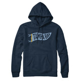 Tampa Bay Pennant Hoodie-Allegiant Goods Co. Vintage Sports Apparel