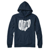 Ohio State Shape Text Hoodie-Navy Blue-Allegiant Goods Co. Vintage Sports Apparel