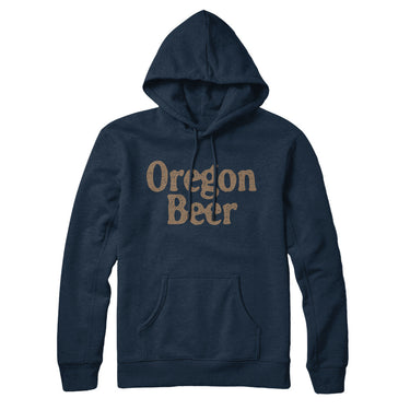 Oregon Beer Hoodie-Allegiant Goods Co. Vintage Sports Apparel
