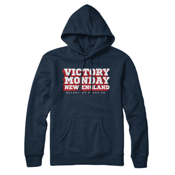 Victory Monday New England Hoodie-Allegiant Goods Co. Vintage Sports Apparel