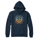 Alvord Oregon Retro Badge Hoodie-Navy Blue-Allegiant Goods Co. Vintage Sports Apparel
