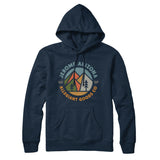 Jerome Arizona Retro Badge Hoodie-Navy Blue-Allegiant Goods Co. Vintage Sports Apparel