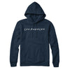 Los Angeles Friends Hoodie-Navy Blue-Allegiant Goods Co. Vintage Sports Apparel