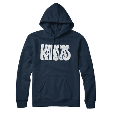 Kansas State Shape Text Hoodie-Allegiant Goods Co. Vintage Sports Apparel