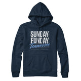Sunday Funday Tennessee Hoodie-Allegiant Goods Co. Vintage Sports Apparel