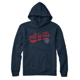 Atlanta Vintage Script Hoodie-Allegiant Goods Co. Vintage Sports Apparel