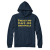 There's No Place Like Louisville Hoodie-Navy Blue-Allegiant Goods Co. Vintage Sports Apparel