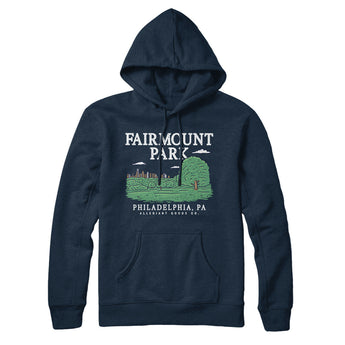 Fairmount Park Hoodie-Allegiant Goods Co. Vintage Sports Apparel