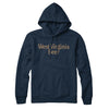 West Virginia Beer Hoodie-Navy Blue-Allegiant Goods Co. Vintage Sports Apparel