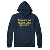 There's No Place Like St. Pete Hoodie-Navy Blue-Allegiant Goods Co. Vintage Sports Apparel