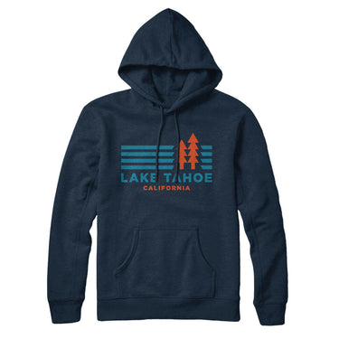 Lake Tahoe California in Navy Blue Color