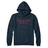 Cleveland's Number 1 Fan Hoodie-Allegiant Goods Co. Vintage Sports Apparel