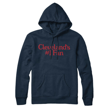 Cleveland's Number 1 Fan Hoodie-Allegiant Goods Co. Vintage Sports Apparel