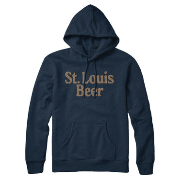 St. Louis Beer Hoodie-Allegiant Goods Co. Vintage Sports Apparel