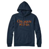 Chicago's Number 1 Fan Hoodie-Allegiant Goods Co. Vintage Sports Apparel