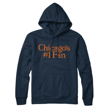 Chicago's Number 1 Fan Hoodie-Allegiant Goods Co. Vintage Sports Apparel