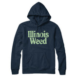 Illinois Weed Hoodie-Allegiant Goods Co. Vintage Sports Apparel