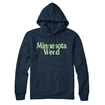 Minnesota Weed Hoodie-Allegiant Goods Co. Vintage Sports Apparel