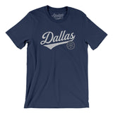 Dallas Vintage Script Men/Unisex T-Shirt-Allegiant Goods Co. Vintage Sports Apparel