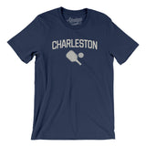Charleston Pickleball Men/Unisex T-Shirt-Navy-Allegiant Goods Co. Vintage Sports Apparel