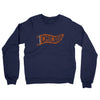 Chicago Pennant Midweight French Terry Crewneck Sweatshirt-Navy-Allegiant Goods Co. Vintage Sports Apparel