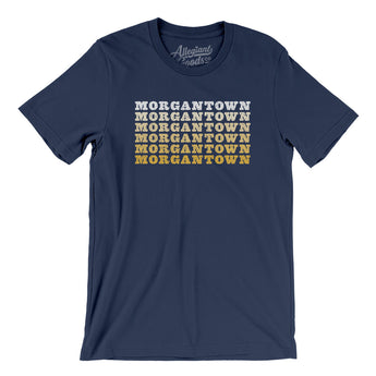 Morgantown Repeat Men/Unisex T-Shirt-Allegiant Goods Co. Vintage Sports Apparel