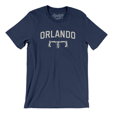 Orlando Cycling Men/Unisex T-Shirt-Navy-Allegiant Goods Co. Vintage Sports Apparel