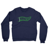 Minnesota Pennant Midweight French Terry Crewneck Sweatshirt-Allegiant Goods Co. Vintage Sports Apparel