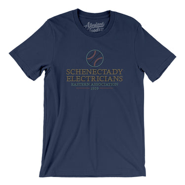 Schenectady Electricians Men/Unisex T-Shirt-Allegiant Goods Co. Vintage Sports Apparel